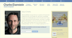 Desktop Screenshot of charleseisenstein.net